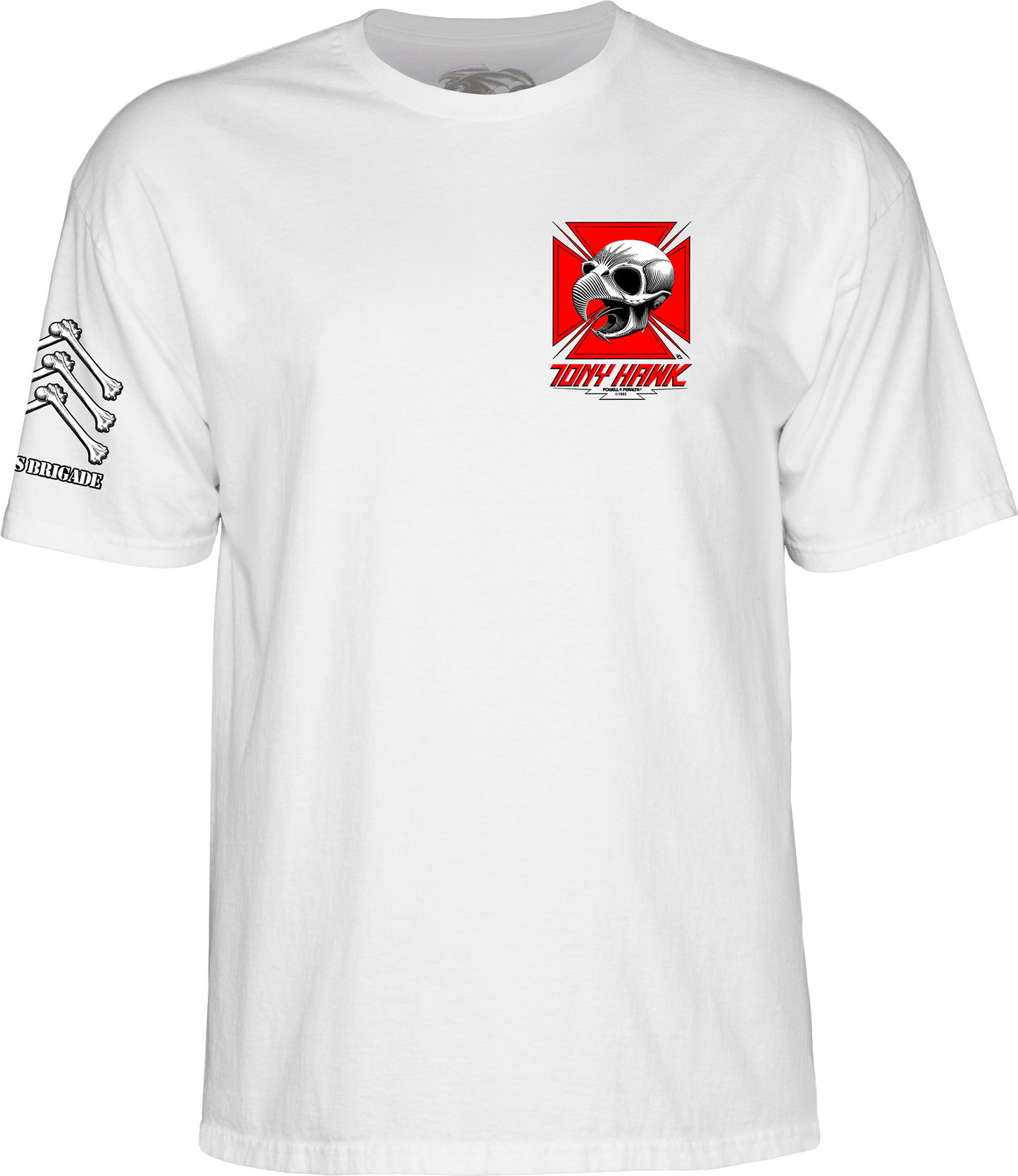 Tony Hawk Skull Shirt WHITE