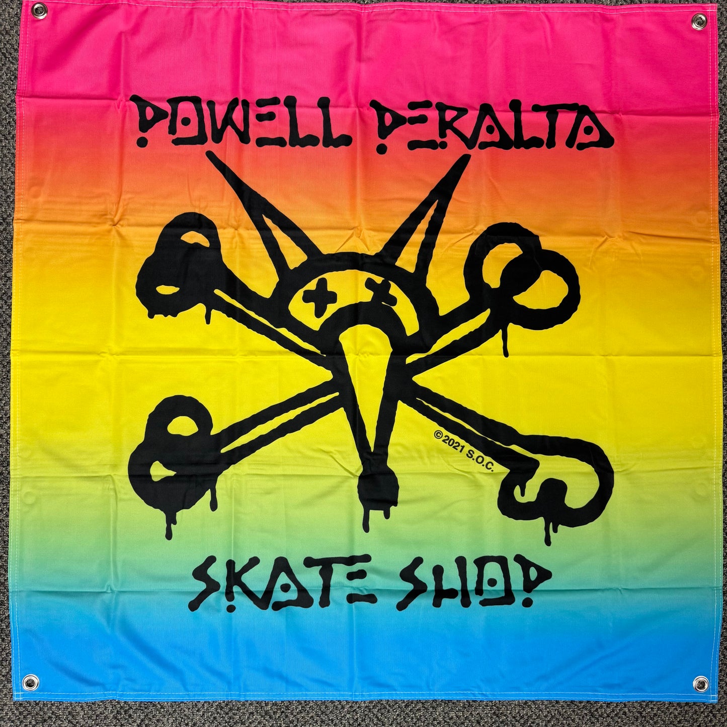 Powell Peralta Skate Shop Colby Vato Rat Banner