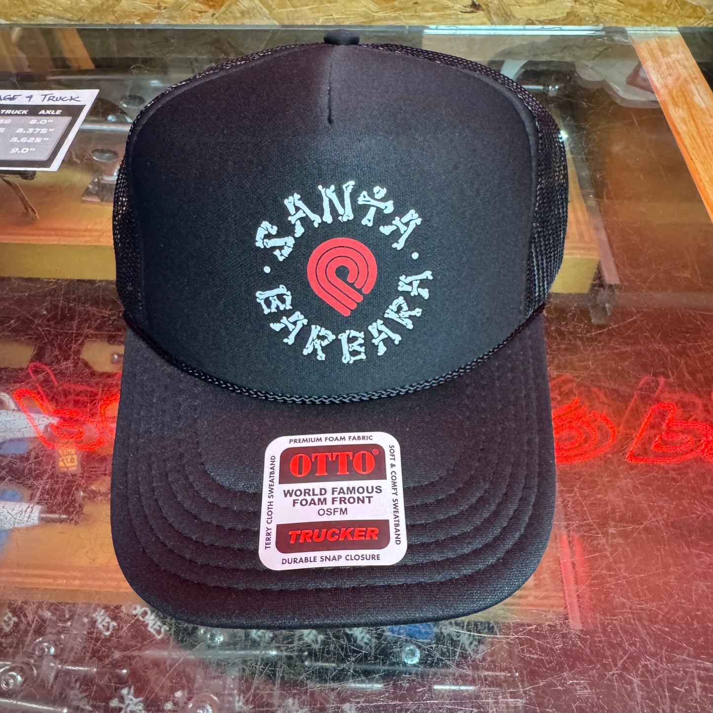 Powell Peralta Skate Shop Santa Barbara Mesh Trucker