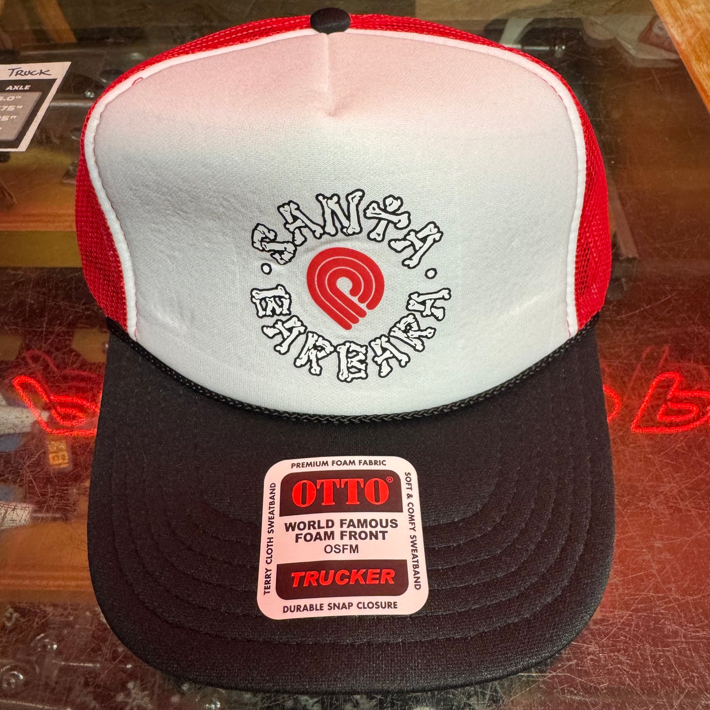 Powell Peralta Skate Shop Santa Barbara Mesh Trucker