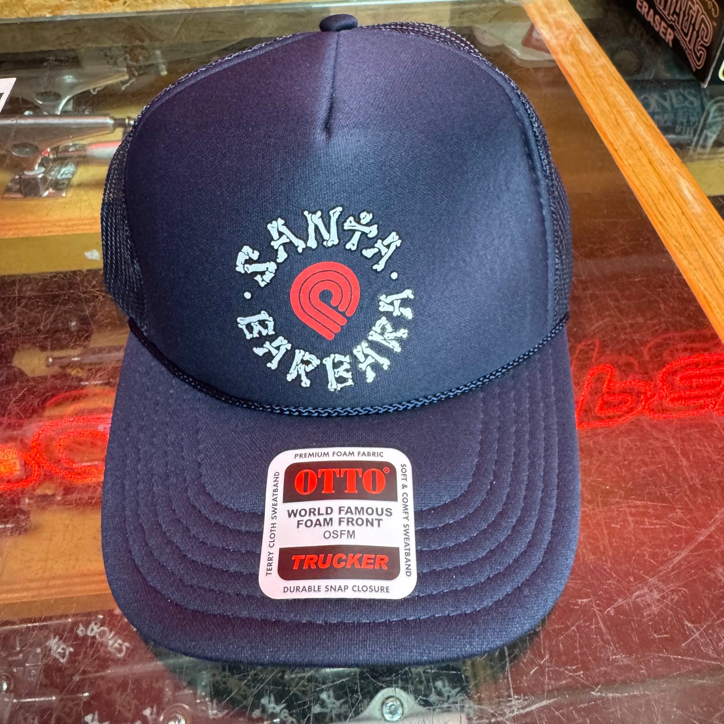 Powell Peralta Skate Shop Santa Barbara Mesh Trucker