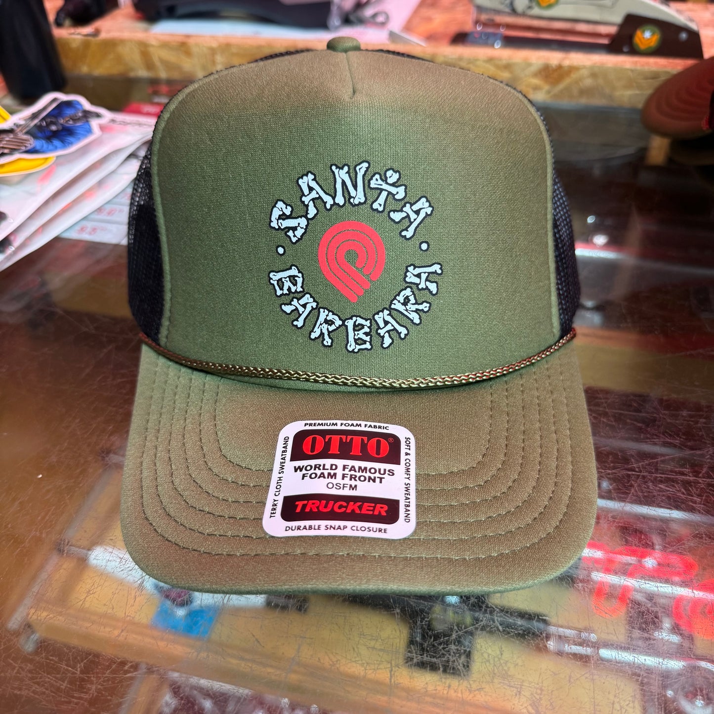 Powell Peralta Skate Shop Santa Barbara Mesh Trucker