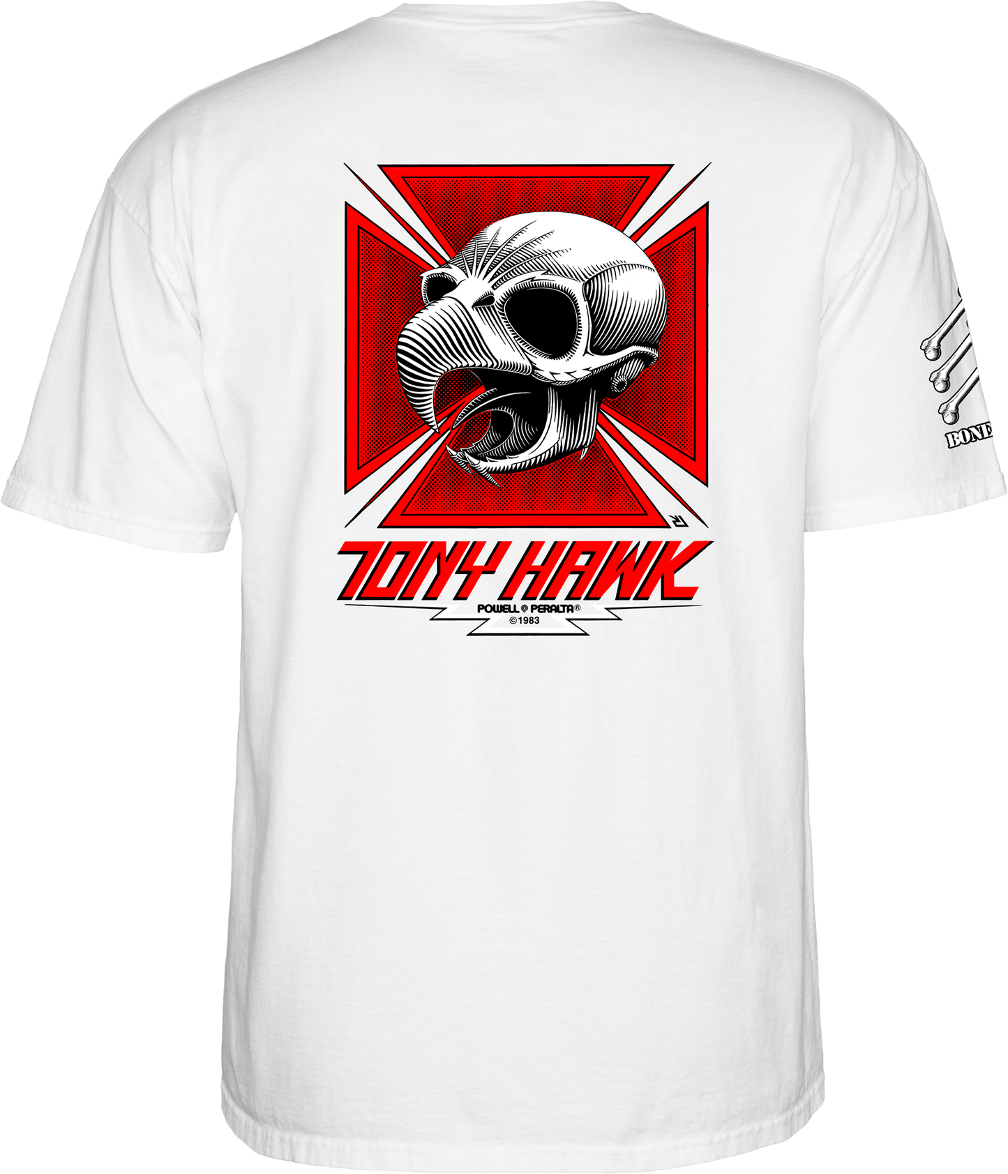 Tony Hawk Skull Shirt WHITE
