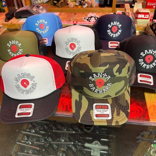 Powell Peralta Skate Shop Santa Barbara Mesh Trucker