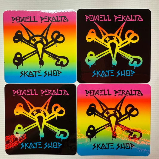 Skate Shop Vato Rat Sticker 4 Pack