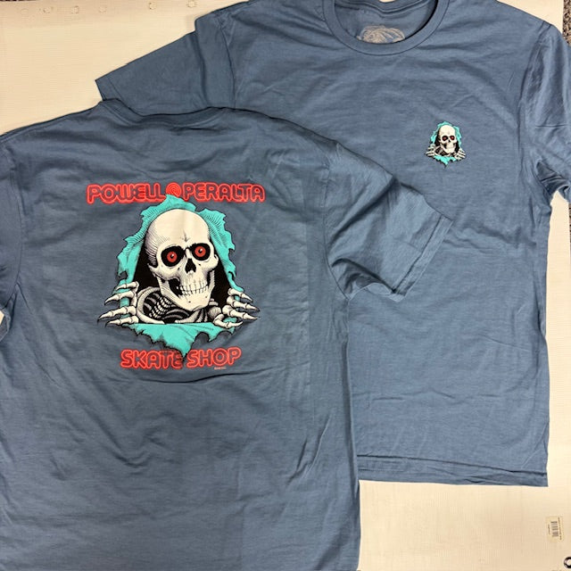 Powell Peralta Skate Shop Neon Logo Shirt- softstyle