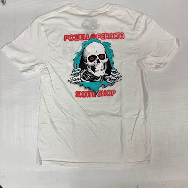 Powell Peralta Skate Shop Neon Logo Shirt- softstyle