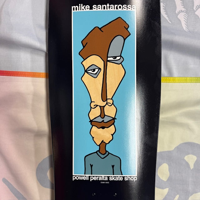 Mike Santarossa DORK Powell Peralta Skate Shop Deck Shape 216