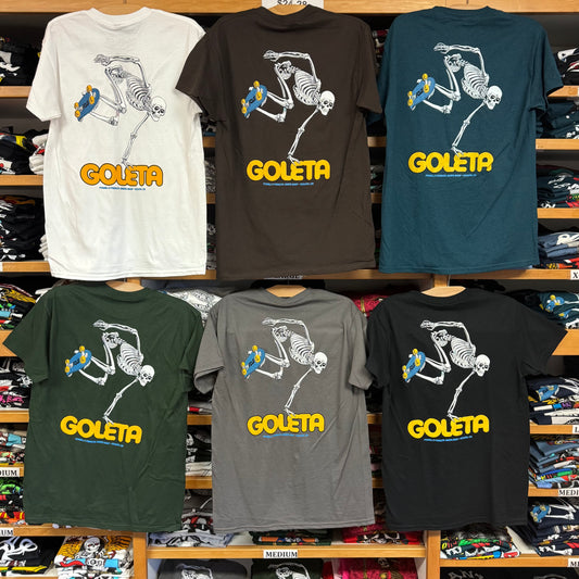 Goleta Skateboard Skeleton Shirt