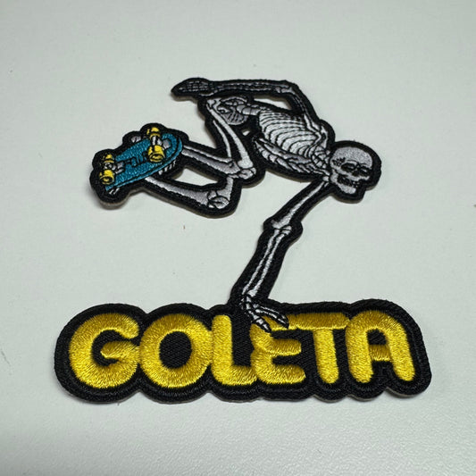 Goleta Skate Skeleton Patch