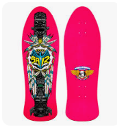 Powell Peralta Steve Saiz Totem Skateboard Deck - 10″ Pink